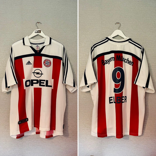 Bayern Munich away football shirt 2000/01 Elber XXL