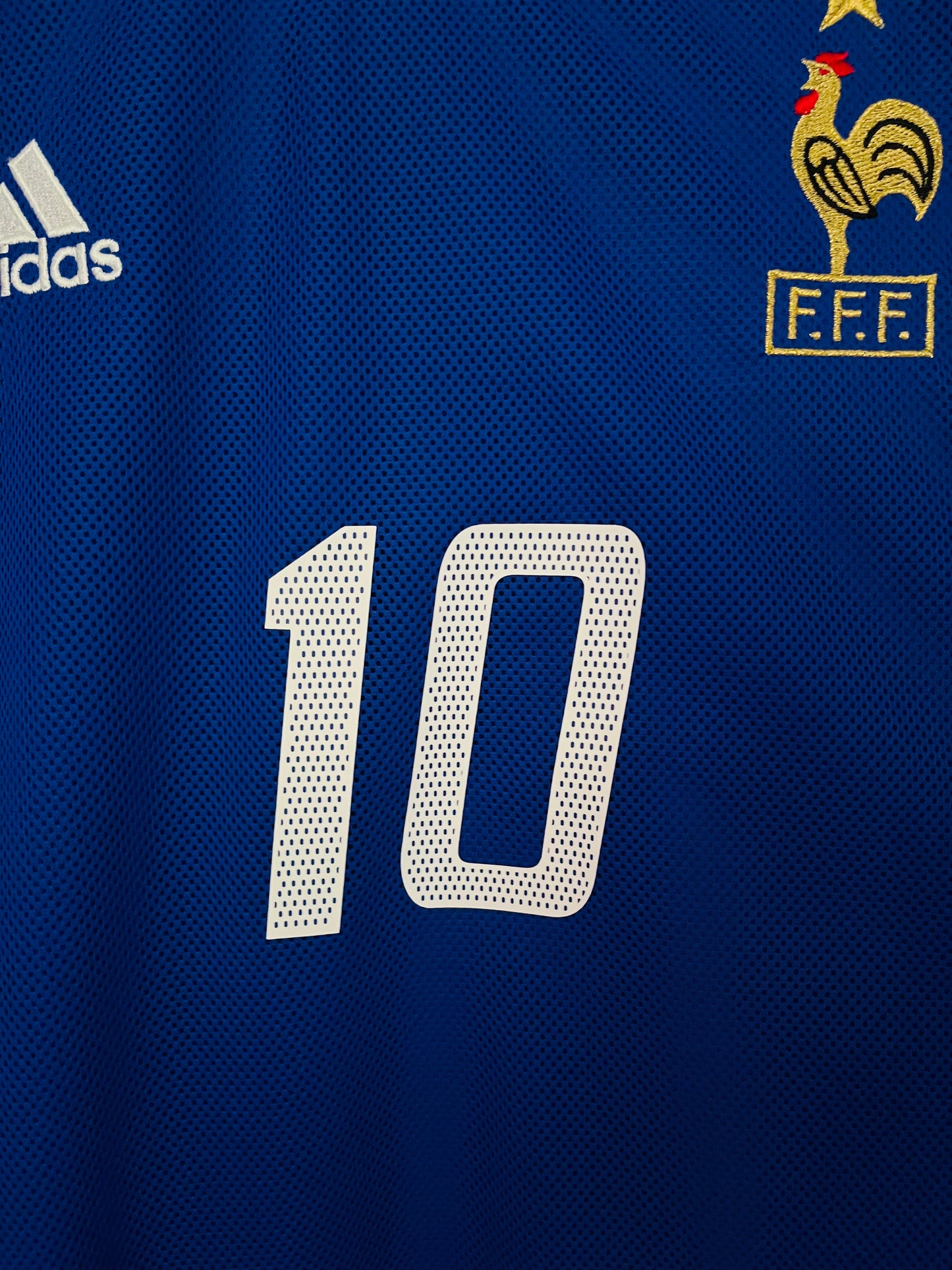 France home football shirt          W/C 2002 Zidane Large
