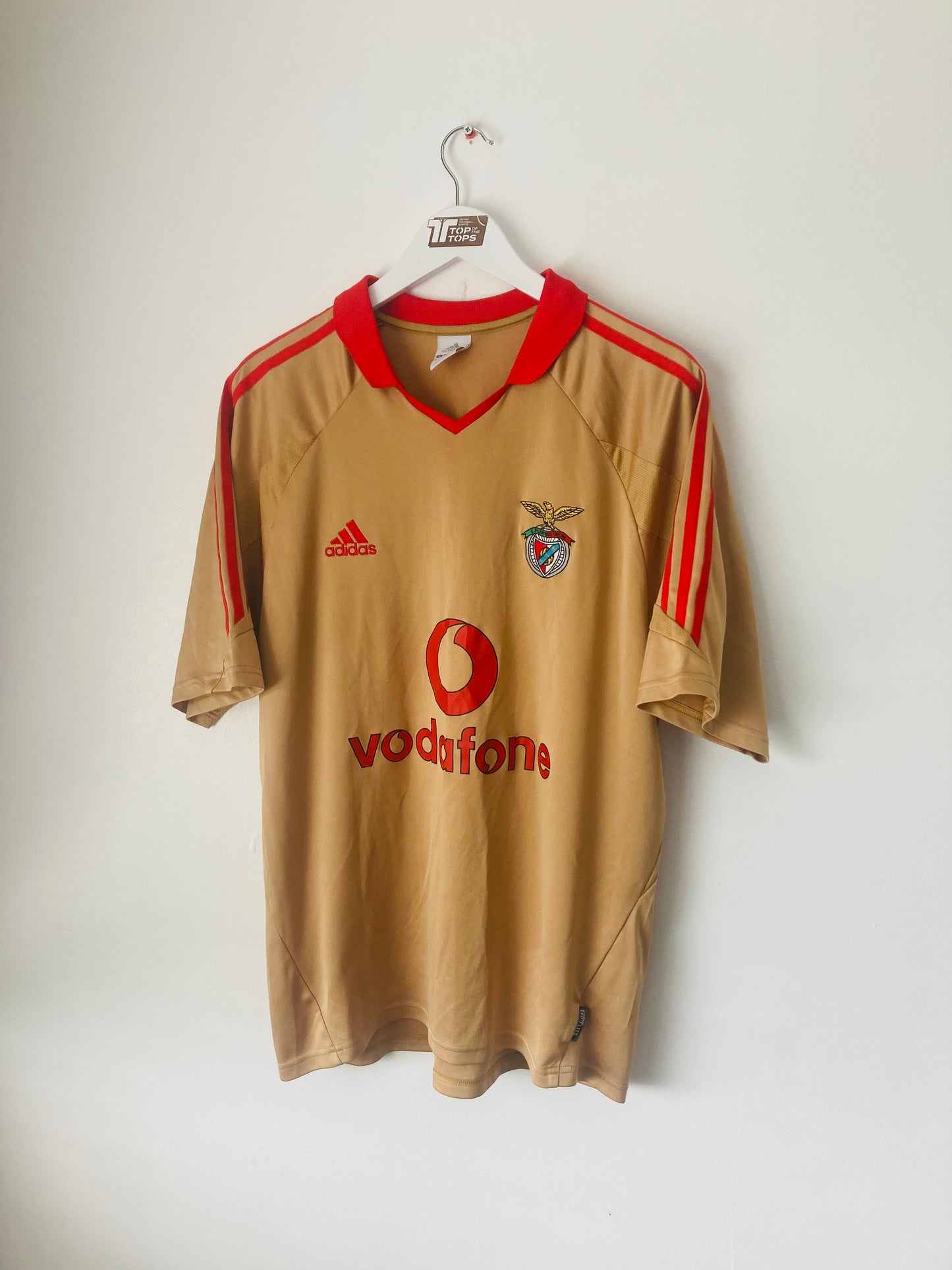 Benfica third centenary football shirt 2004/05 Nuno Gomes Large