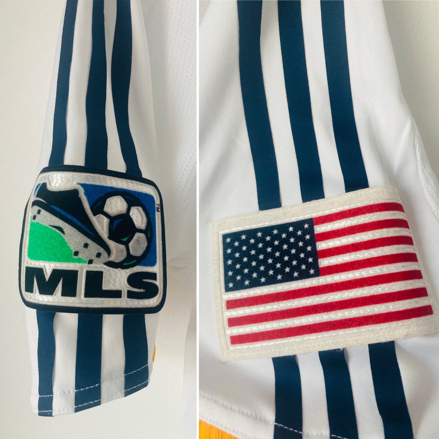 LA Galaxy home football shirt (player spec) 2008/09 Donovan small