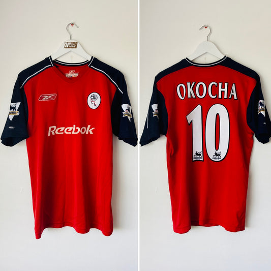 Bolton Wanderers away football shirt
2003/05 Okocha Medium