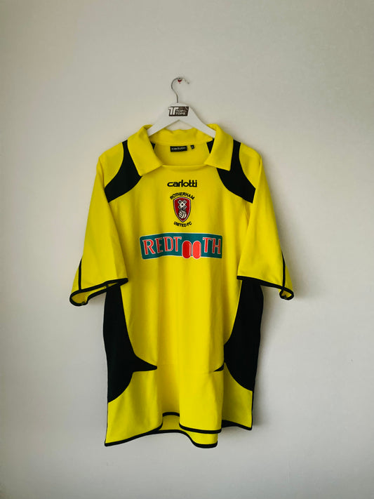 Rotherham United away football shirt 2008/09 XL