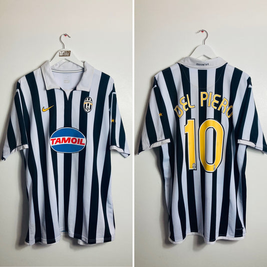Juventus home football shirt 2006/07 Del Piero XXL