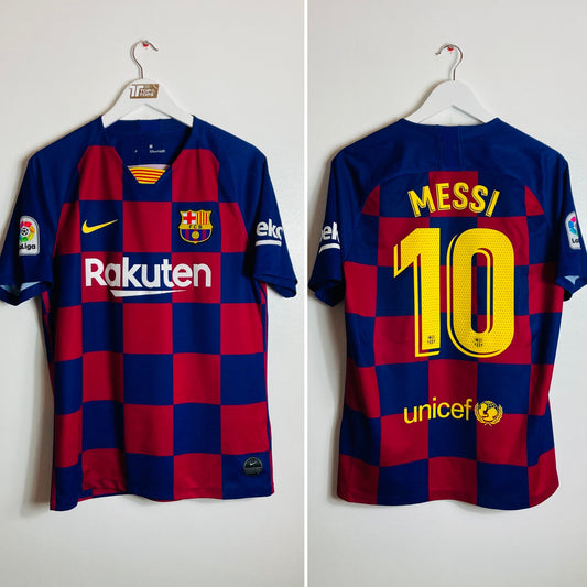 Barcelona home football shirt 2019/20 Messi medium