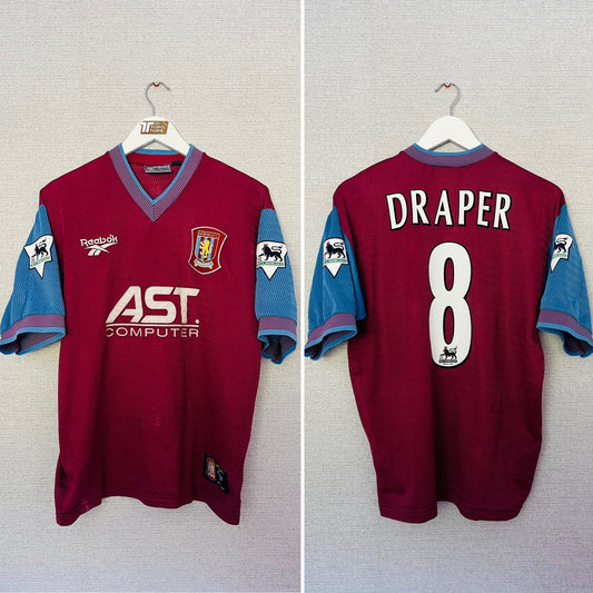 Aston Villa home football shirt
1997/98 Draper Medium