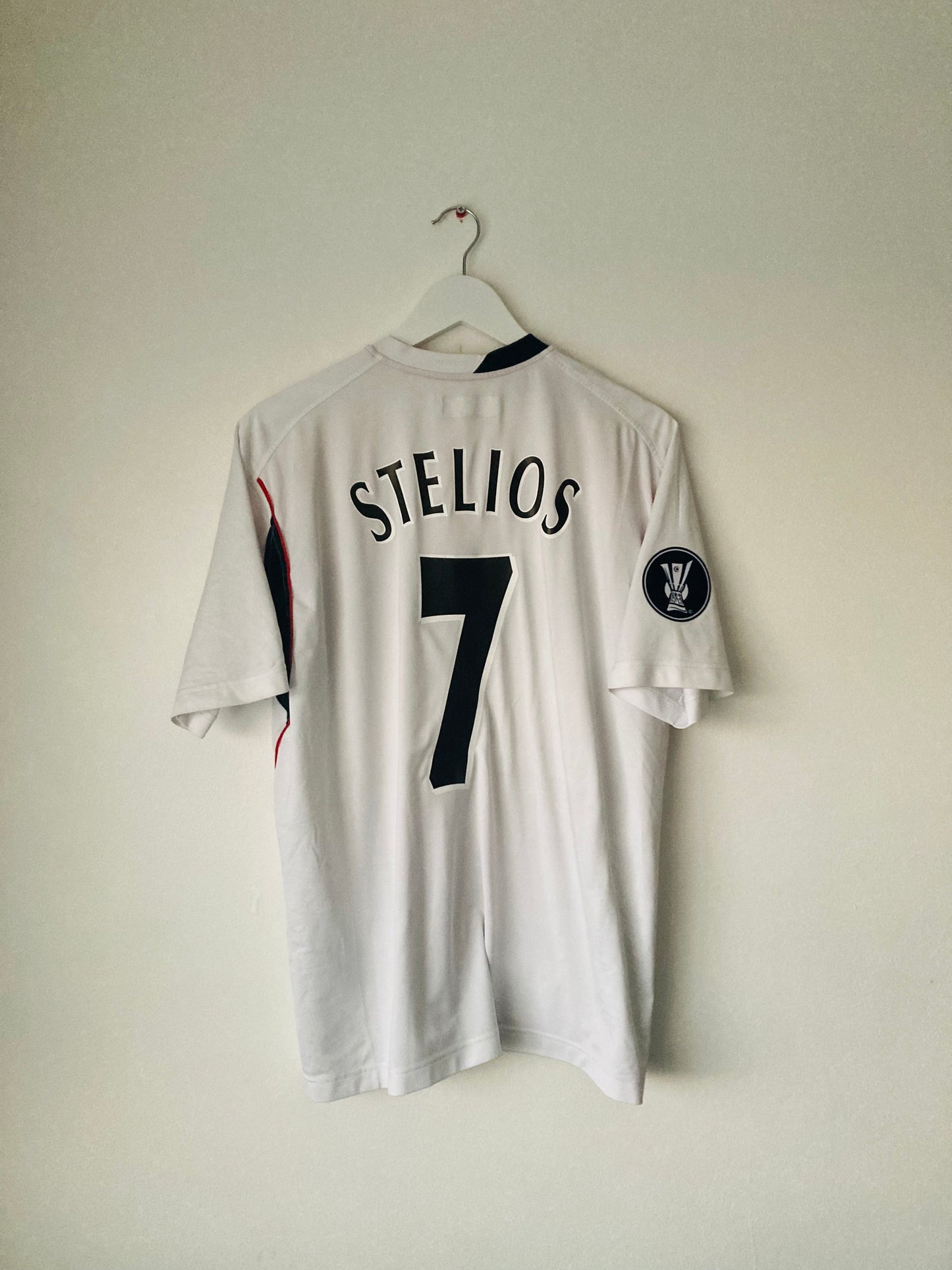 Bolton Wanderers home football shirt 2007/08 Stelios Large