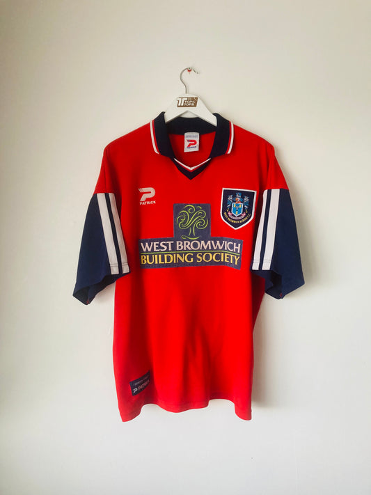 West Bromwich Albion away football shirt WBA 1997/99 XXL