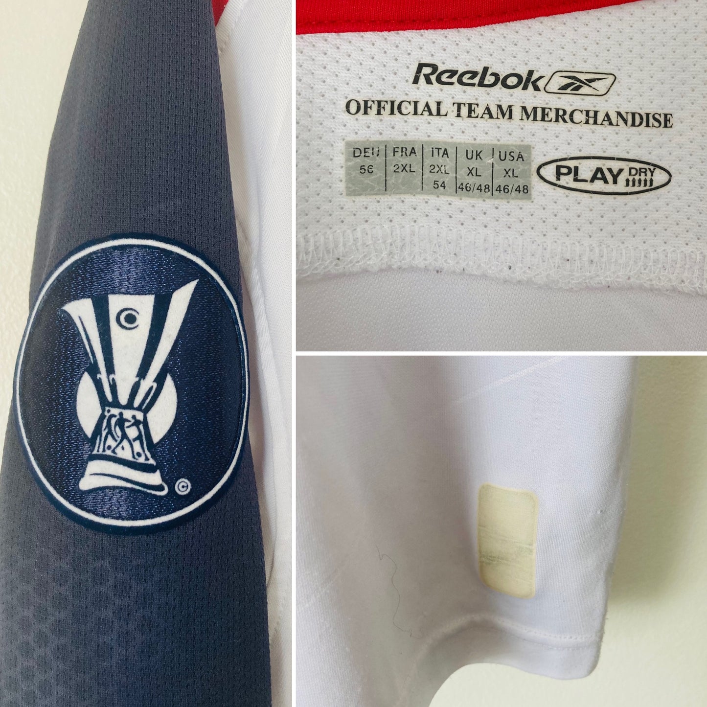 Bolton Wanderers home football shirt
2007/08 Nolan XL