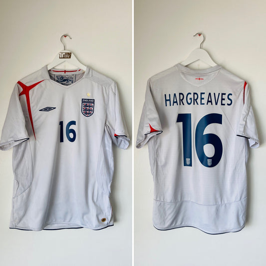 England home football shirt
2005/07 Hargreaves Large