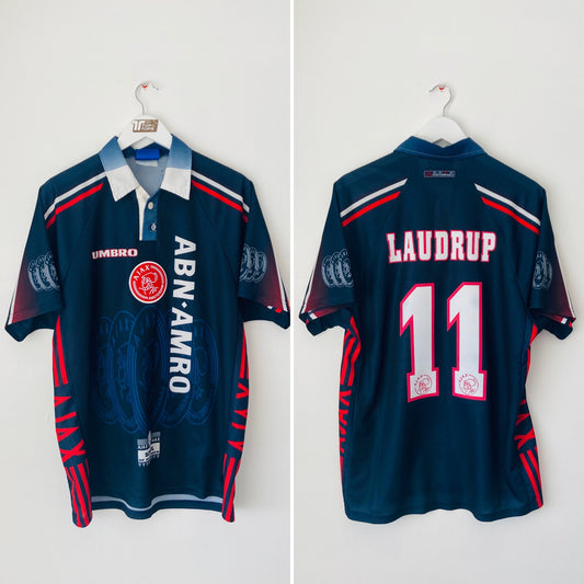 Ajax away football shirt 1997/98 Laudrup Large