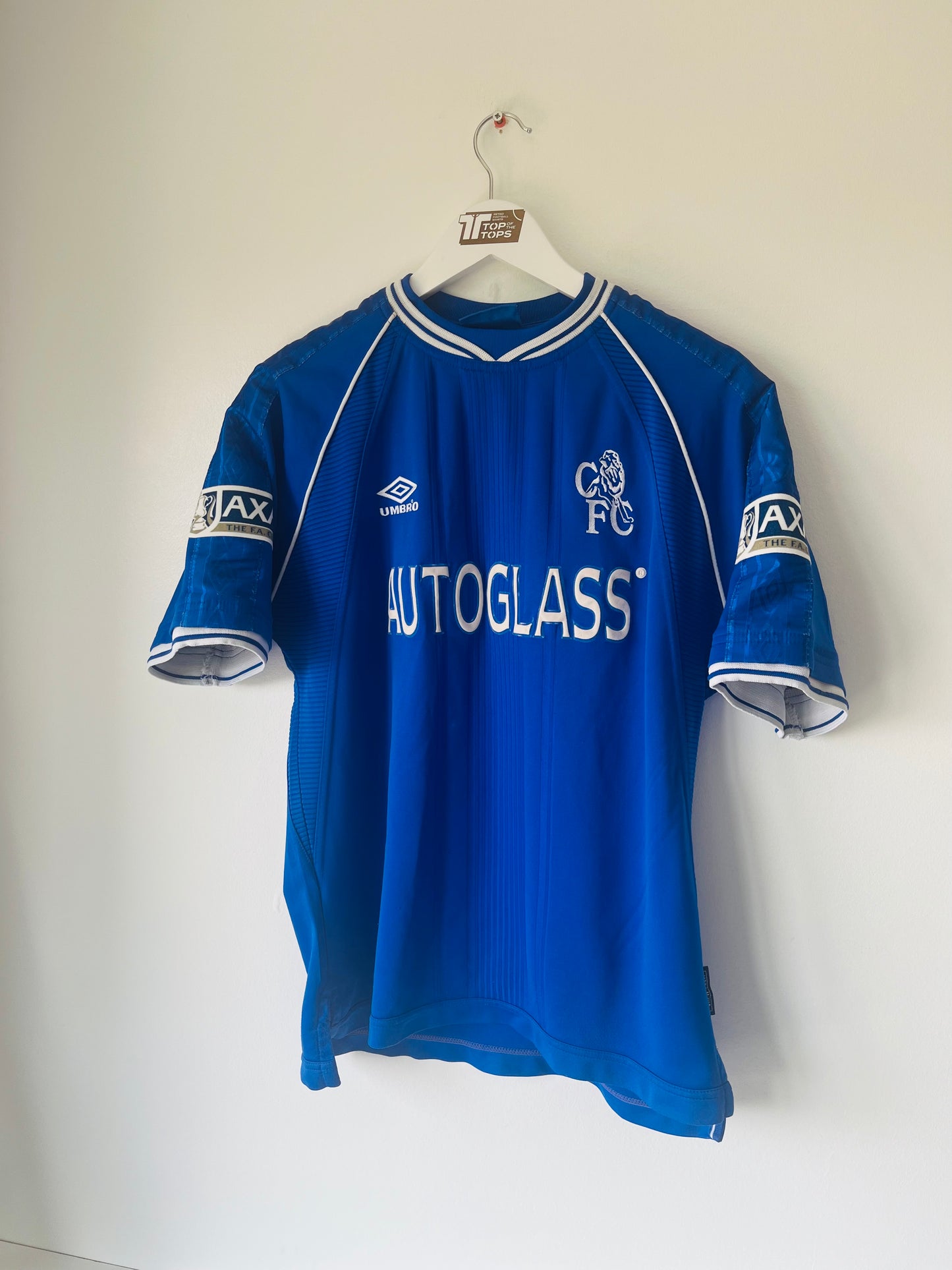 Chelsea home football shirt 1999/2000 Di Matteo Medium