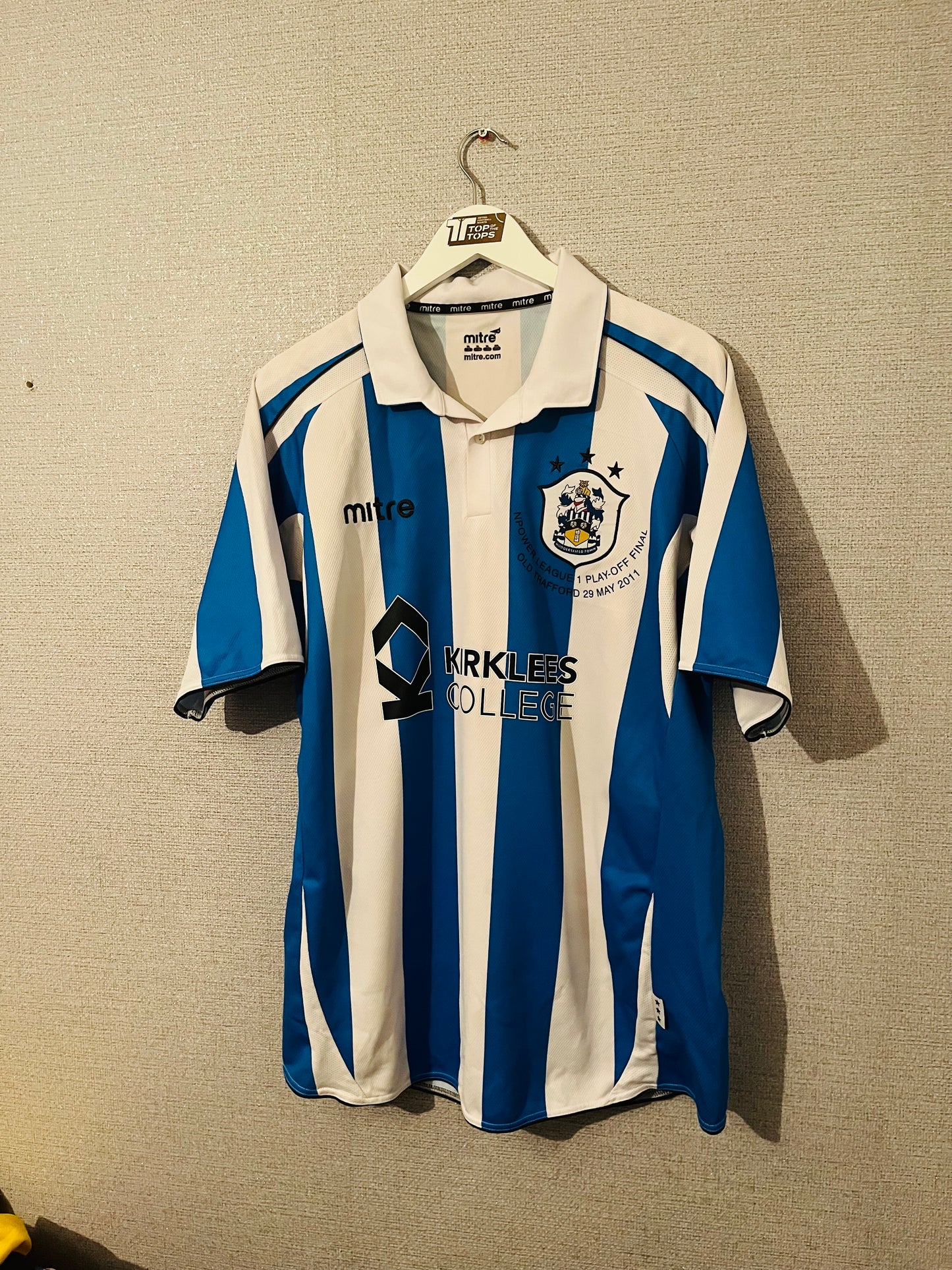 Huddersfield Town home football shirt 2010/11 XL