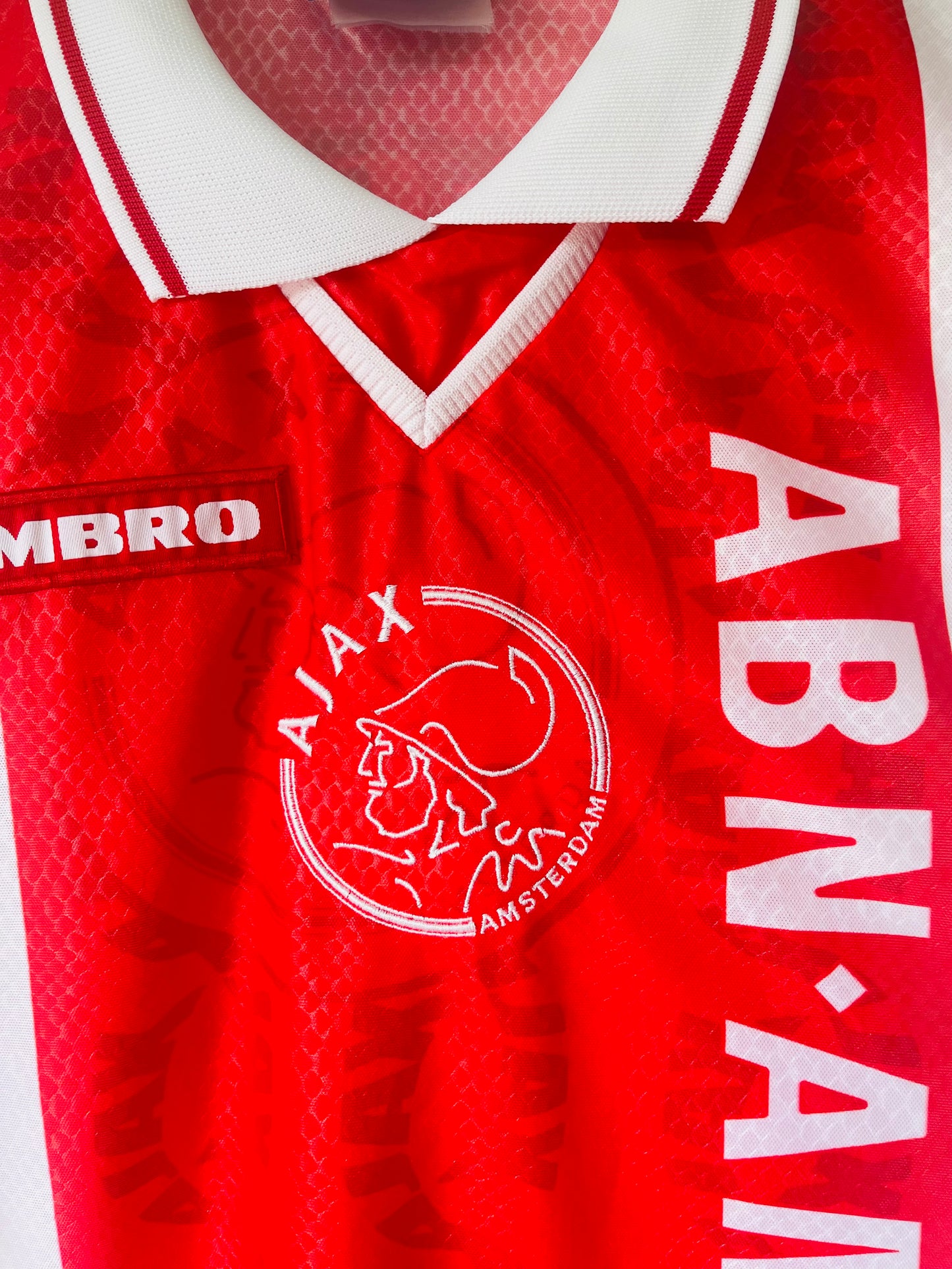 Ajax home football shirt 1998/99 Oliseh XL