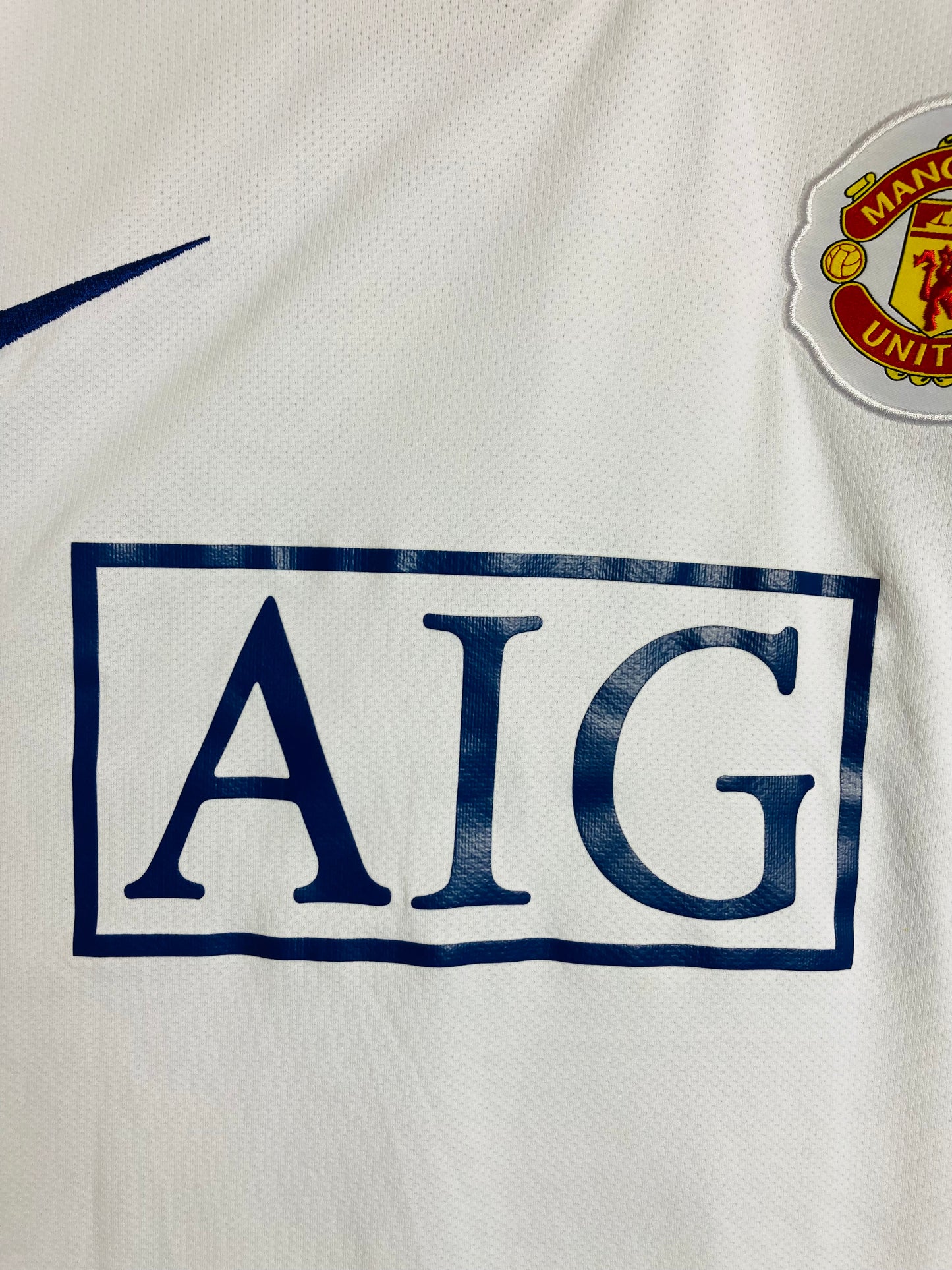 Manchester United away football shirt 2008/09 Giggs XL