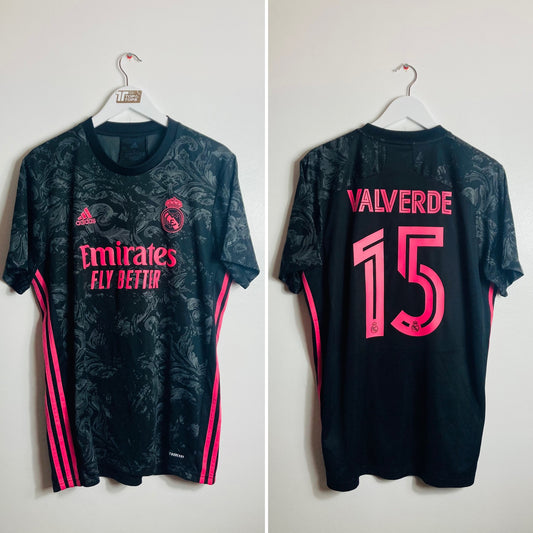 Real Madrid third football shirt 2020/21 Valverde Large