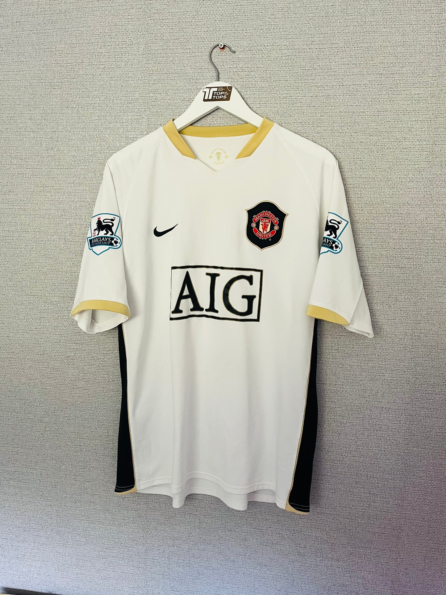 Manchester United away football shirt 2006/07 CR7 Large