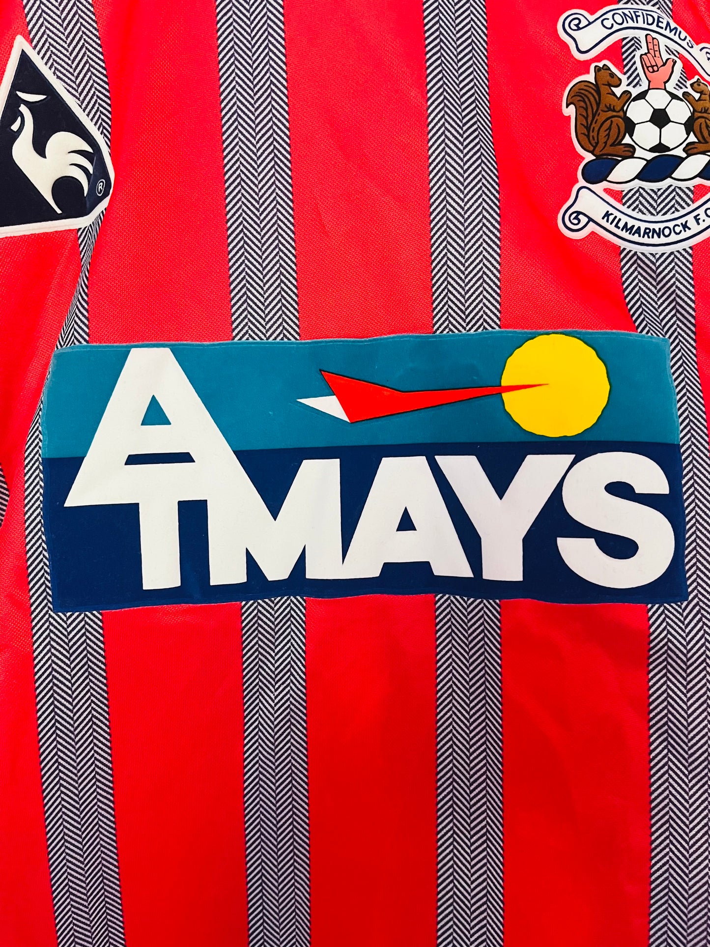Kilmarnock away football shirt 1995/97 Small