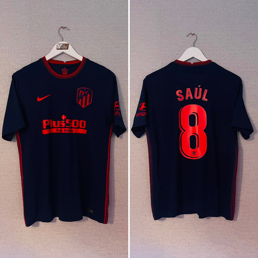 Atletico Madrid away football shirt 2020/21 Saul Medium