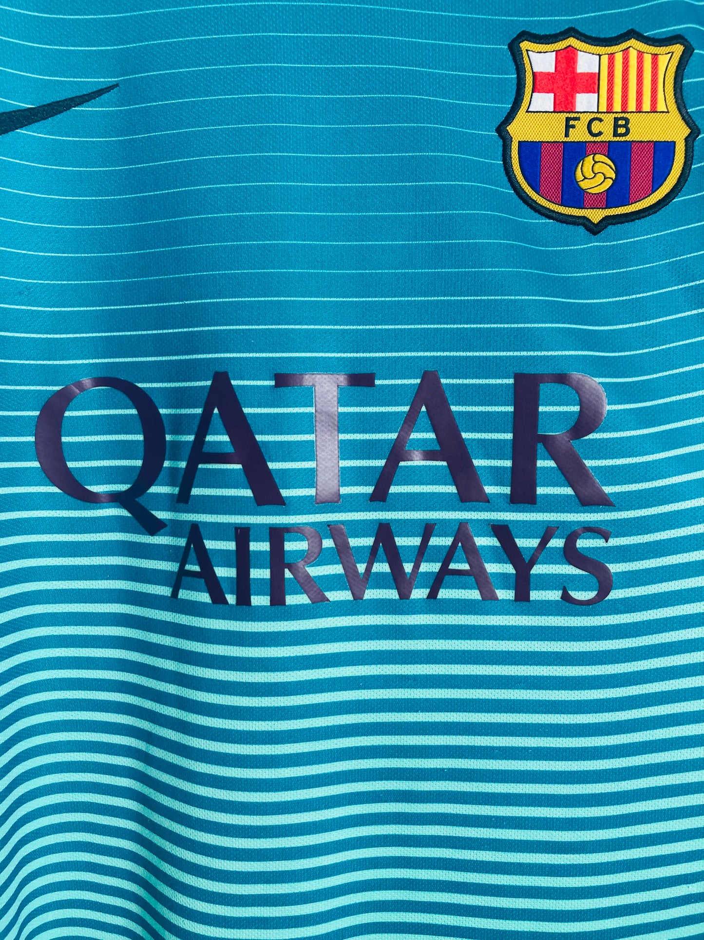 Barcelona third football shirt 2016/17 Neymar Jr Medium