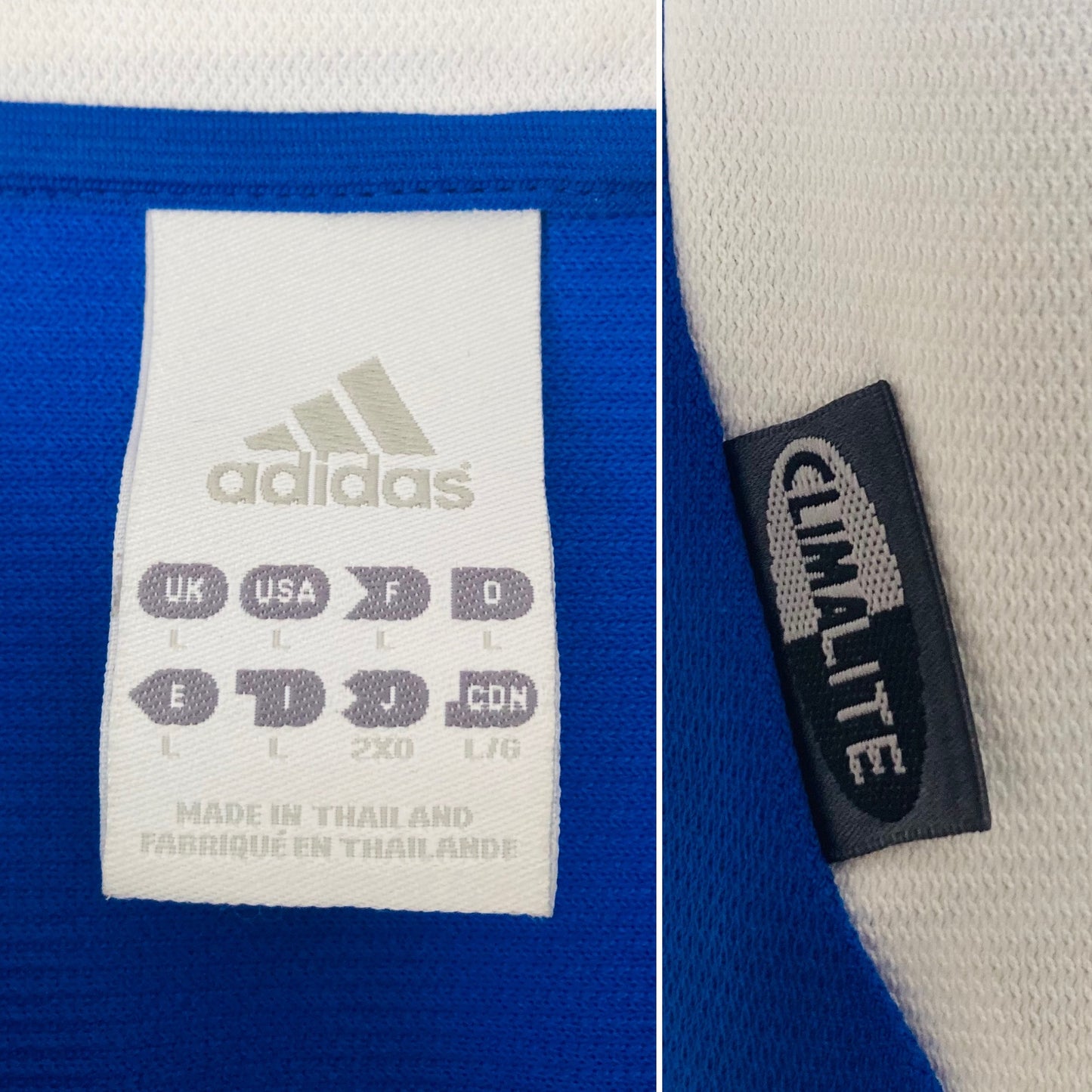 Greece home football shirt Euro 2004 Charisteas Large