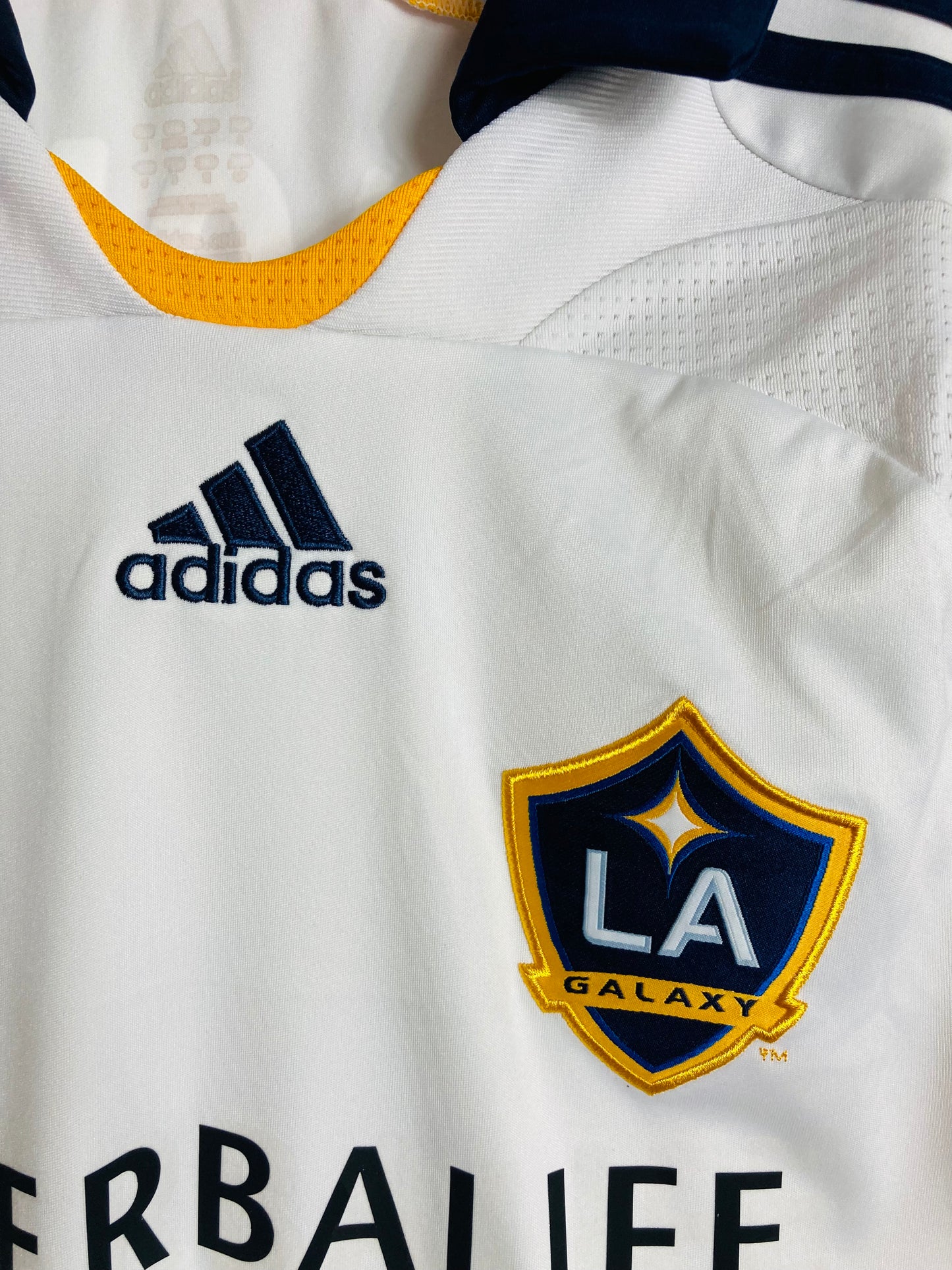 LA Galaxy home football shirt 2007/08 Donovan small
