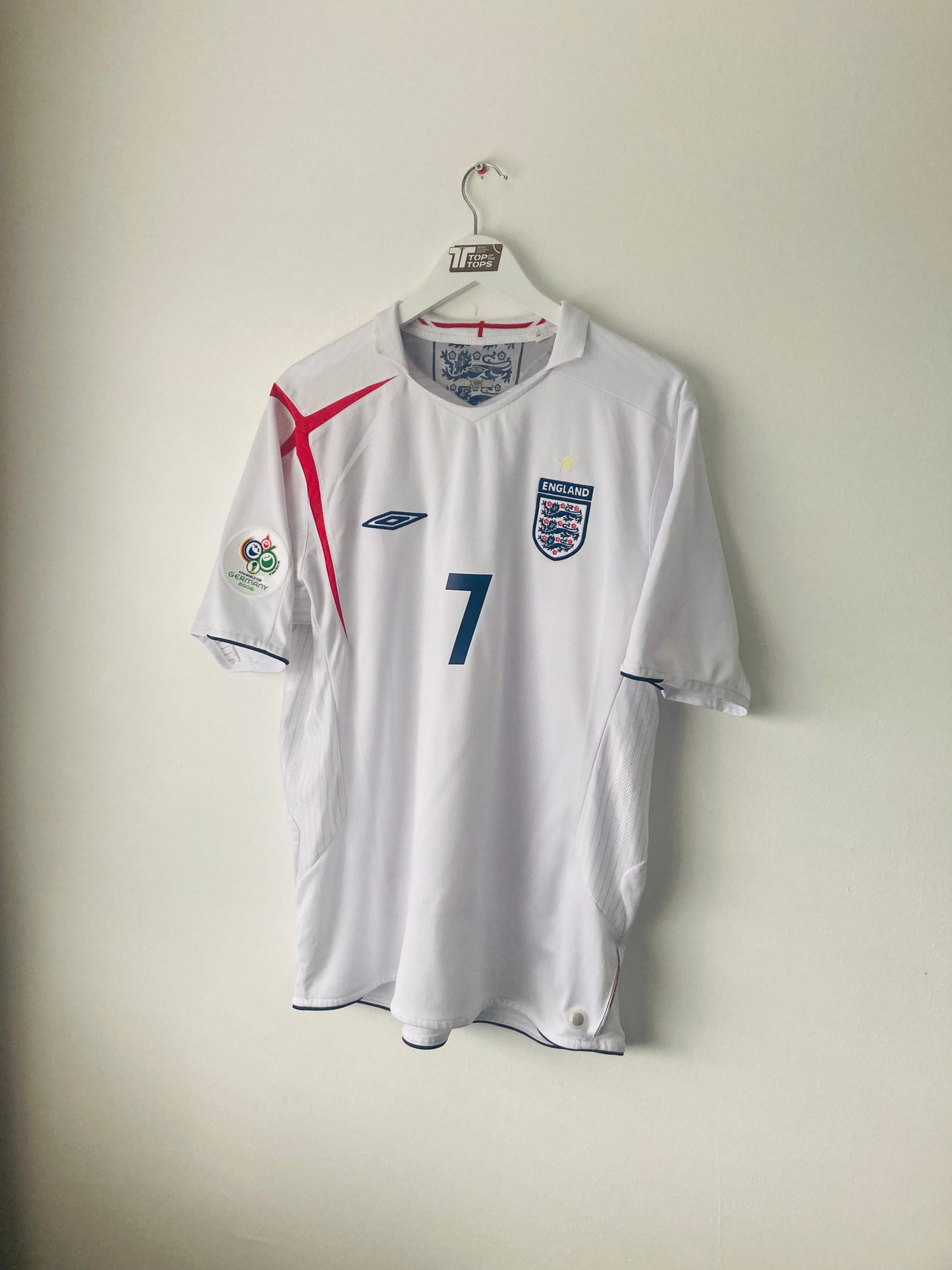 England home football shirt
World Cup 2006 Beckham XL
