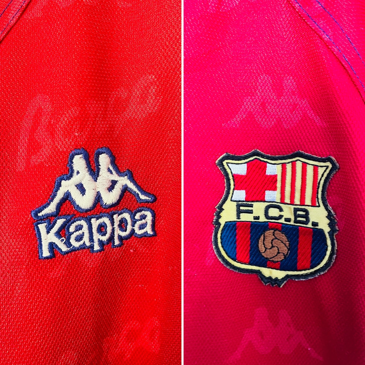 Barcelona home football shirt 1995/97 Guardiola Medium