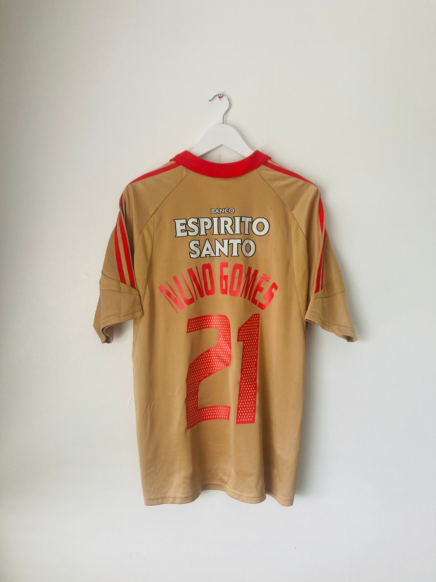 Benfica third centenary football shirt 2004/05 Nuno Gomes Large
