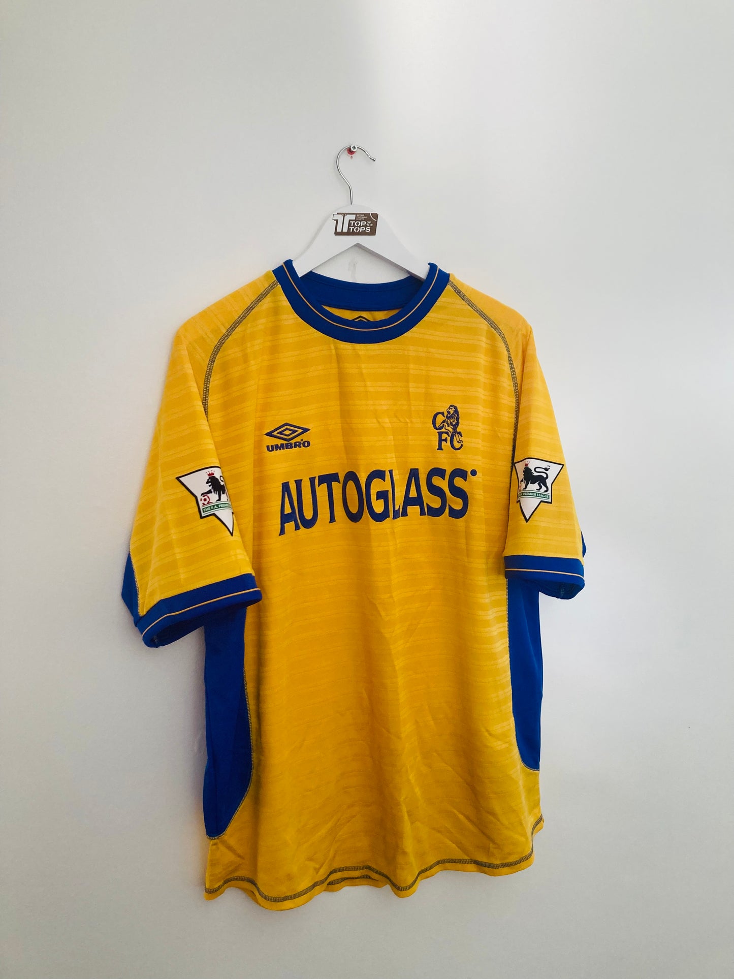 Chelsea away football shirt 2000/02 Zola XL