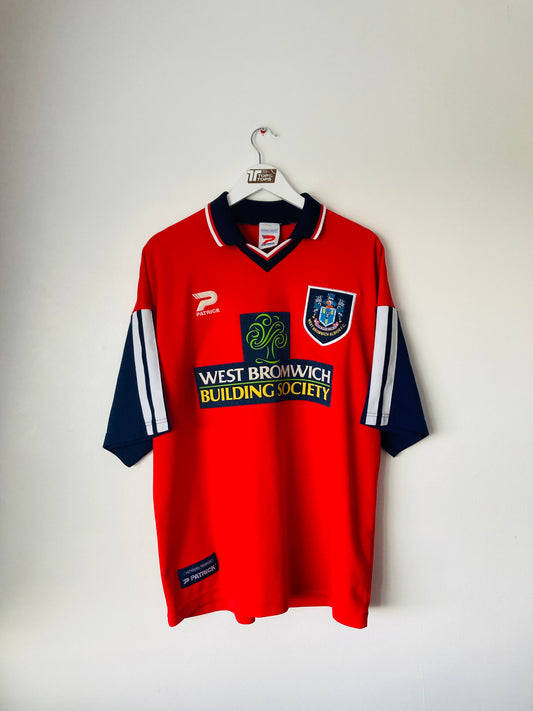West Bromwich Albion away football shirt WBA 1998/99 XXL