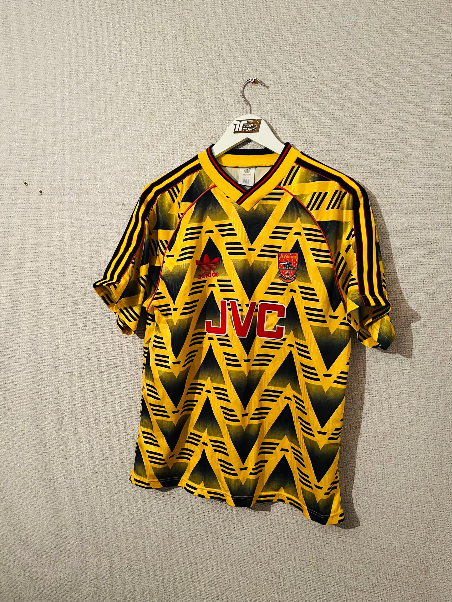 Arsenal away football shirt 1991/93 Medium