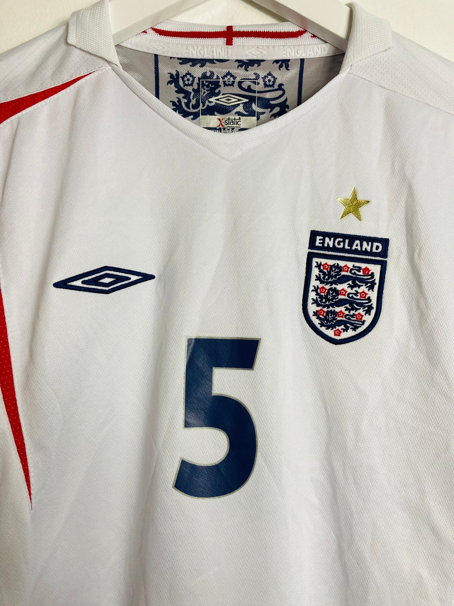 England home football shirt 2006 XL youths Terry