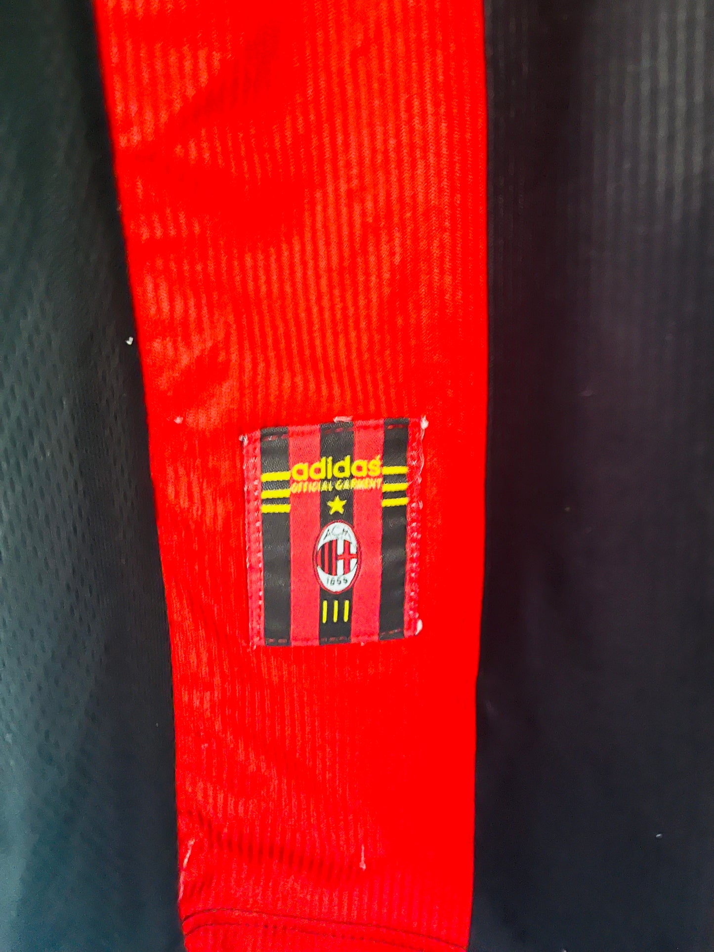 AC Milan home football shirt 1998/2000 Weah XL