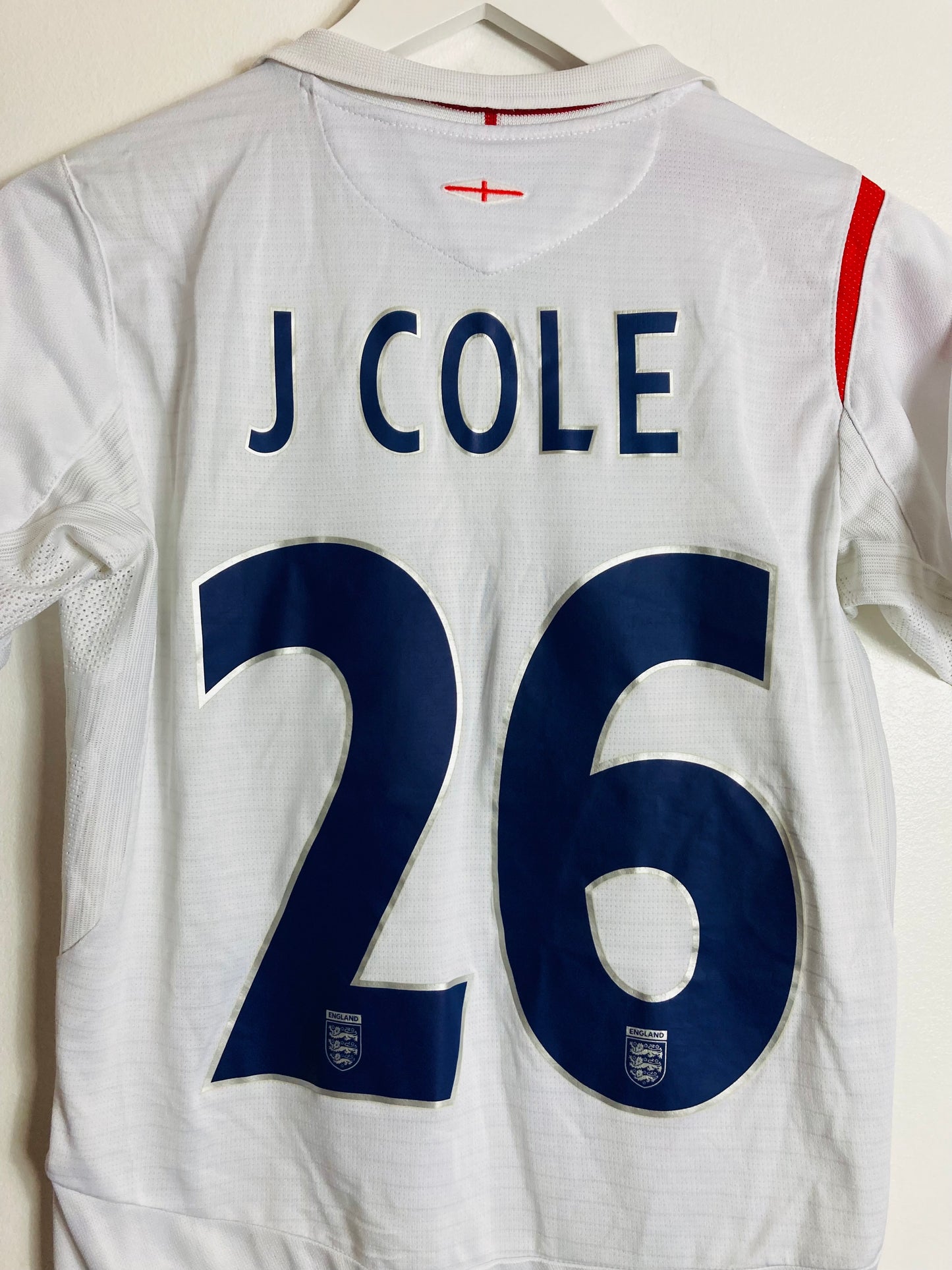 England home football shirt Large youths 2005/07 Joe Cole