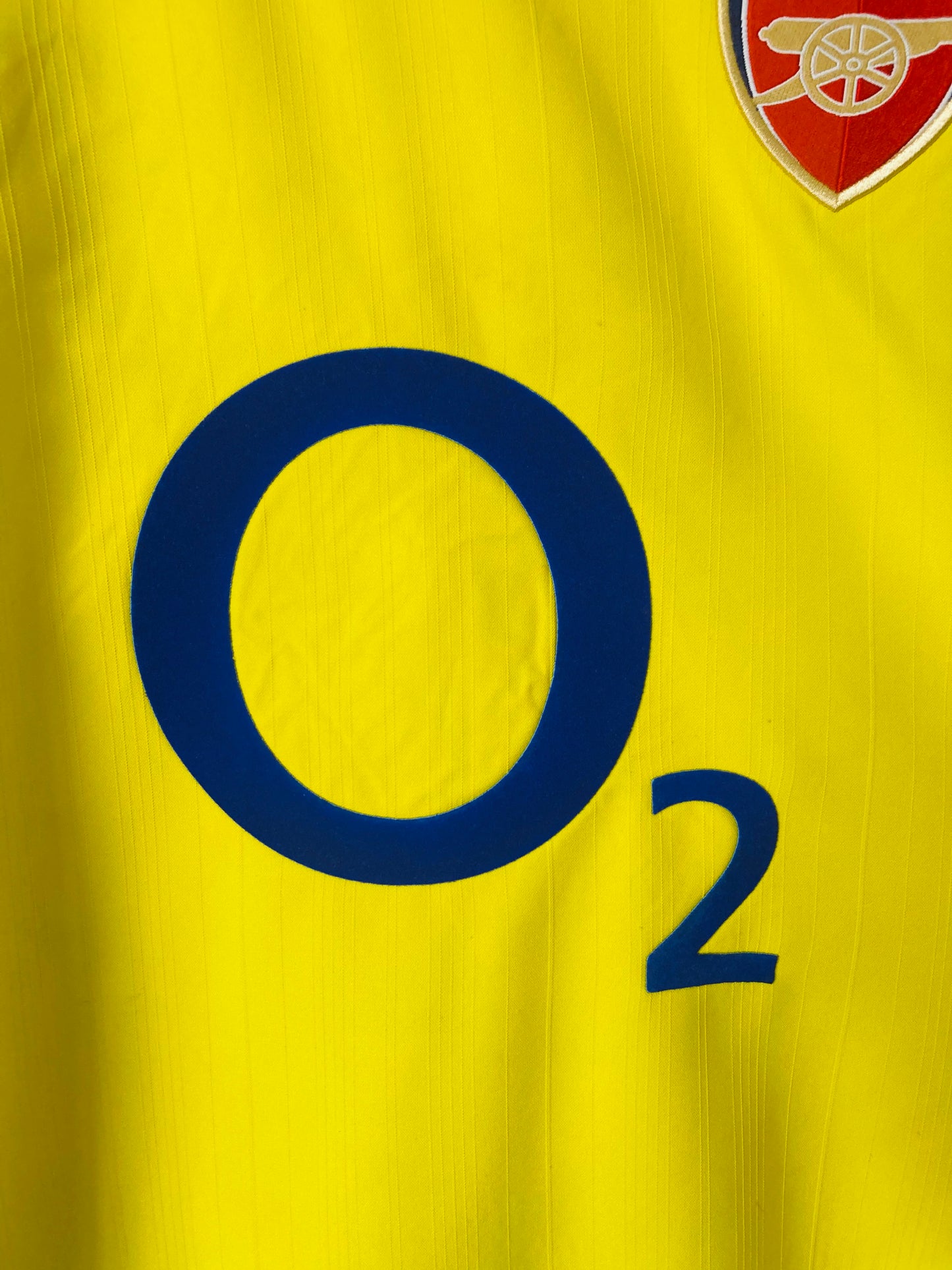 Arsenal away football shirt 2003/04 Bergkamp Medium