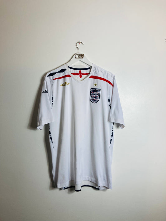 England home football shirt 2007/09 XL