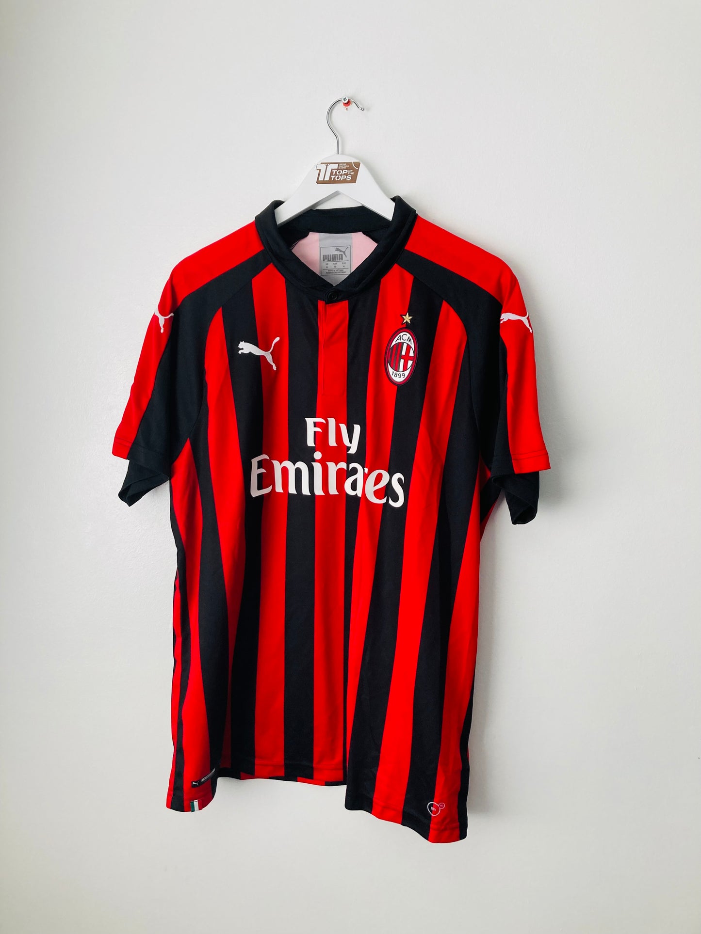 AC Milan home football shirt 2018/19 Piatek XL