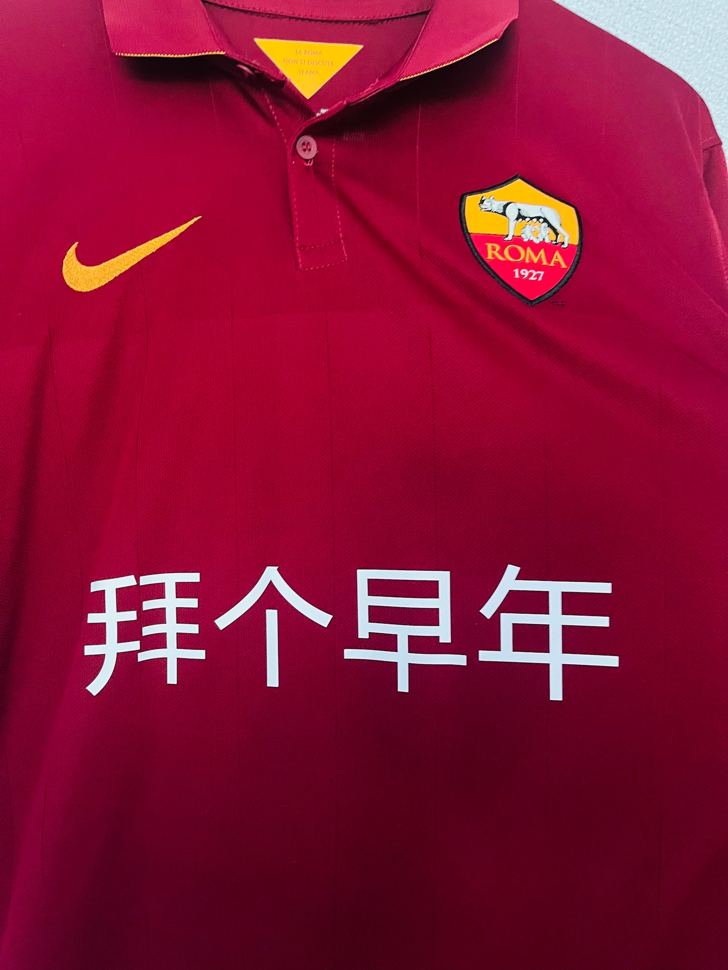Roma home football shirt 2014/15 Totti Large