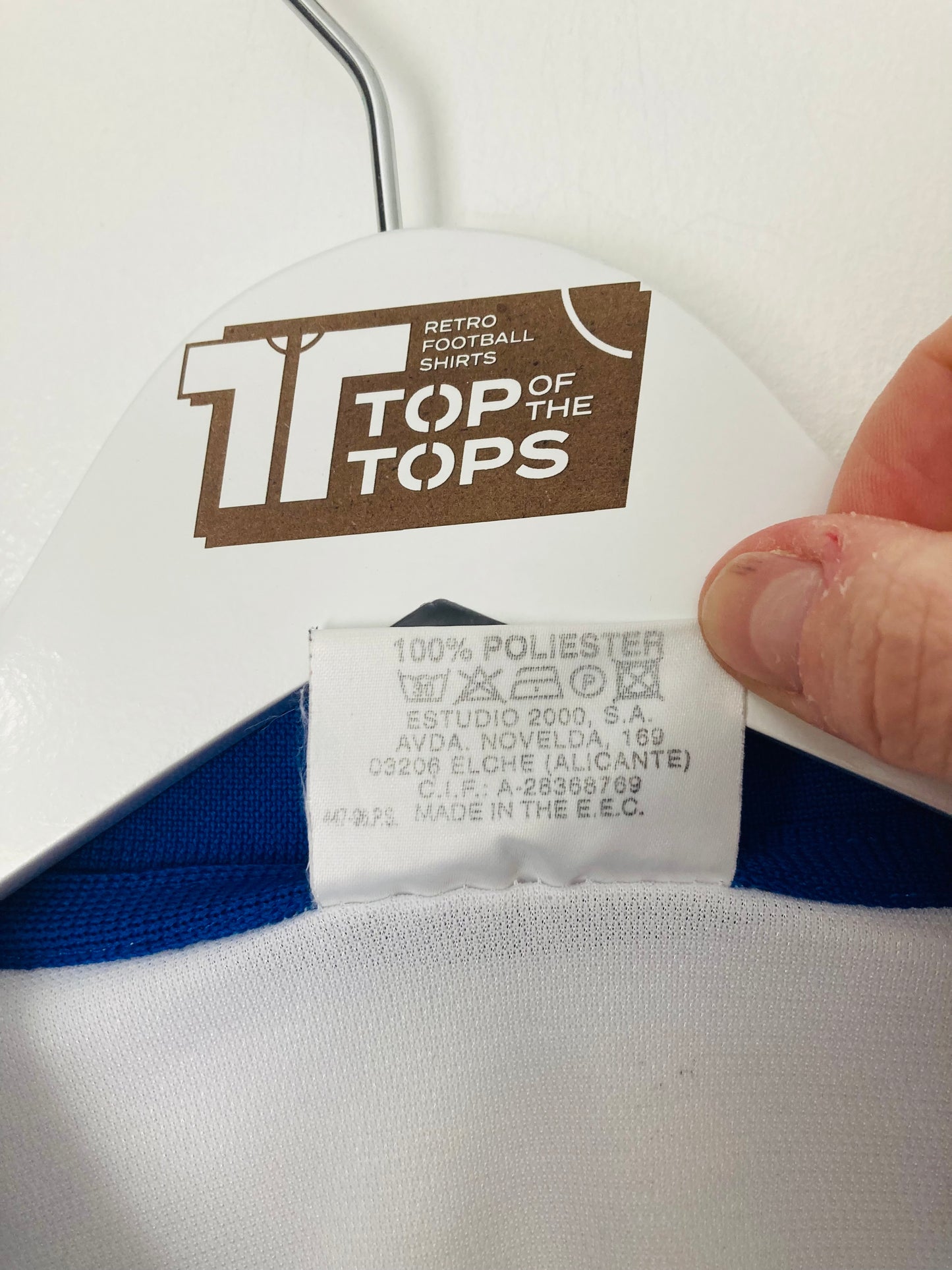 Tenerife home football shirt
2002/03 Large