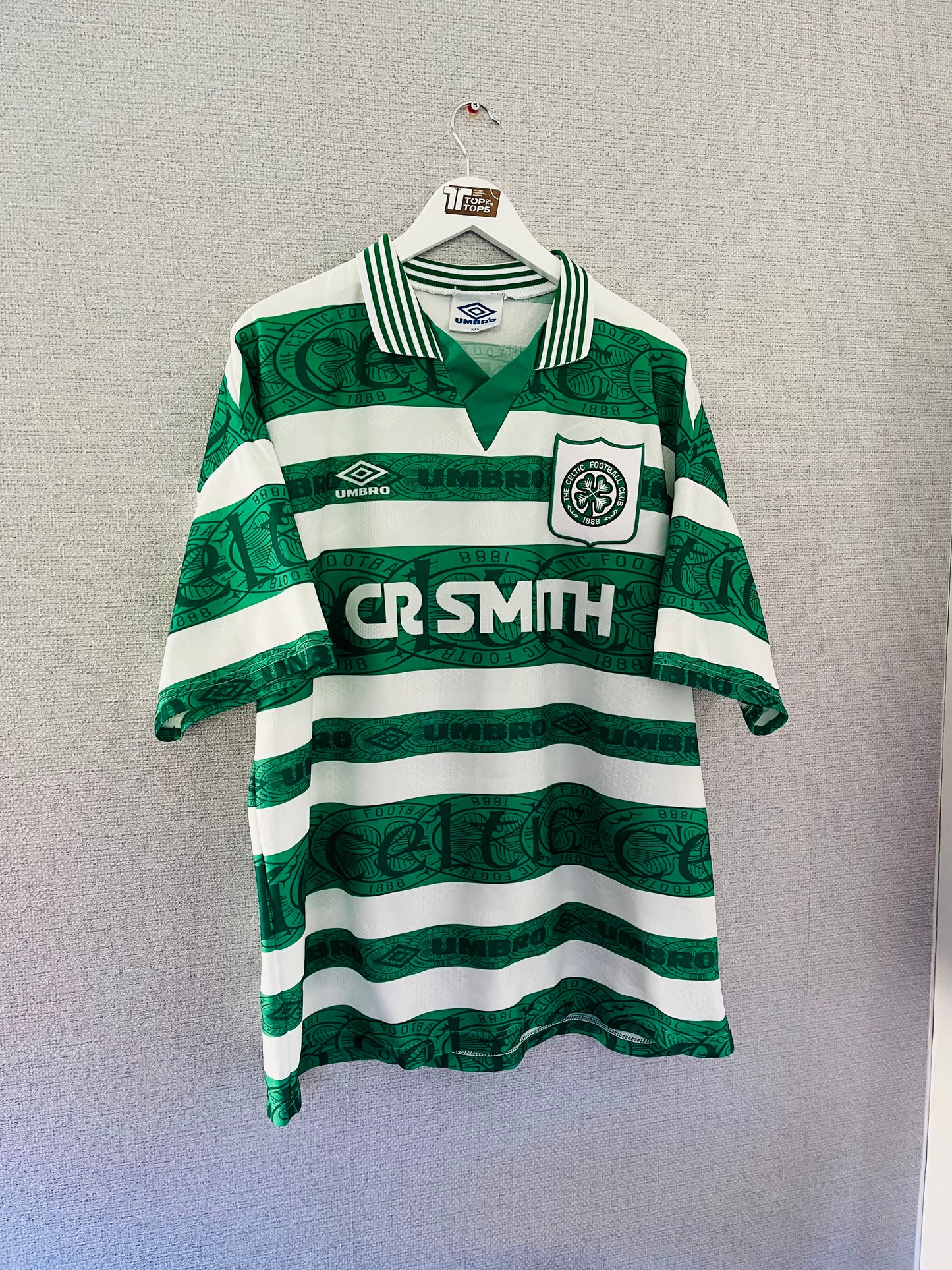 Glasgow Celtic home football shirt 1995/97 XXL