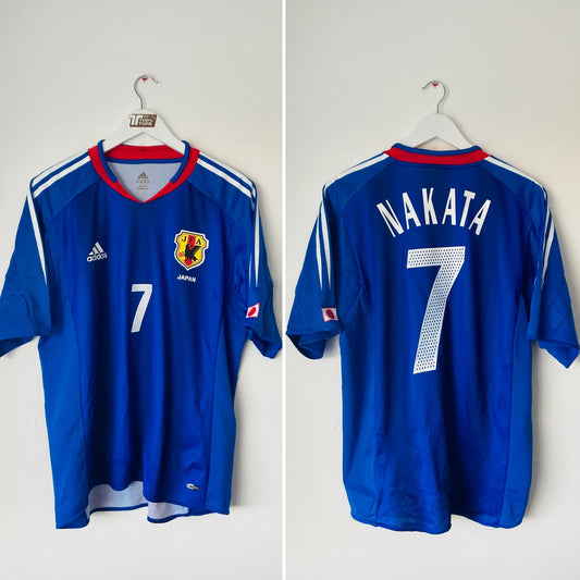 Japan home football shirt (player version)
2004/06 Nakata Large