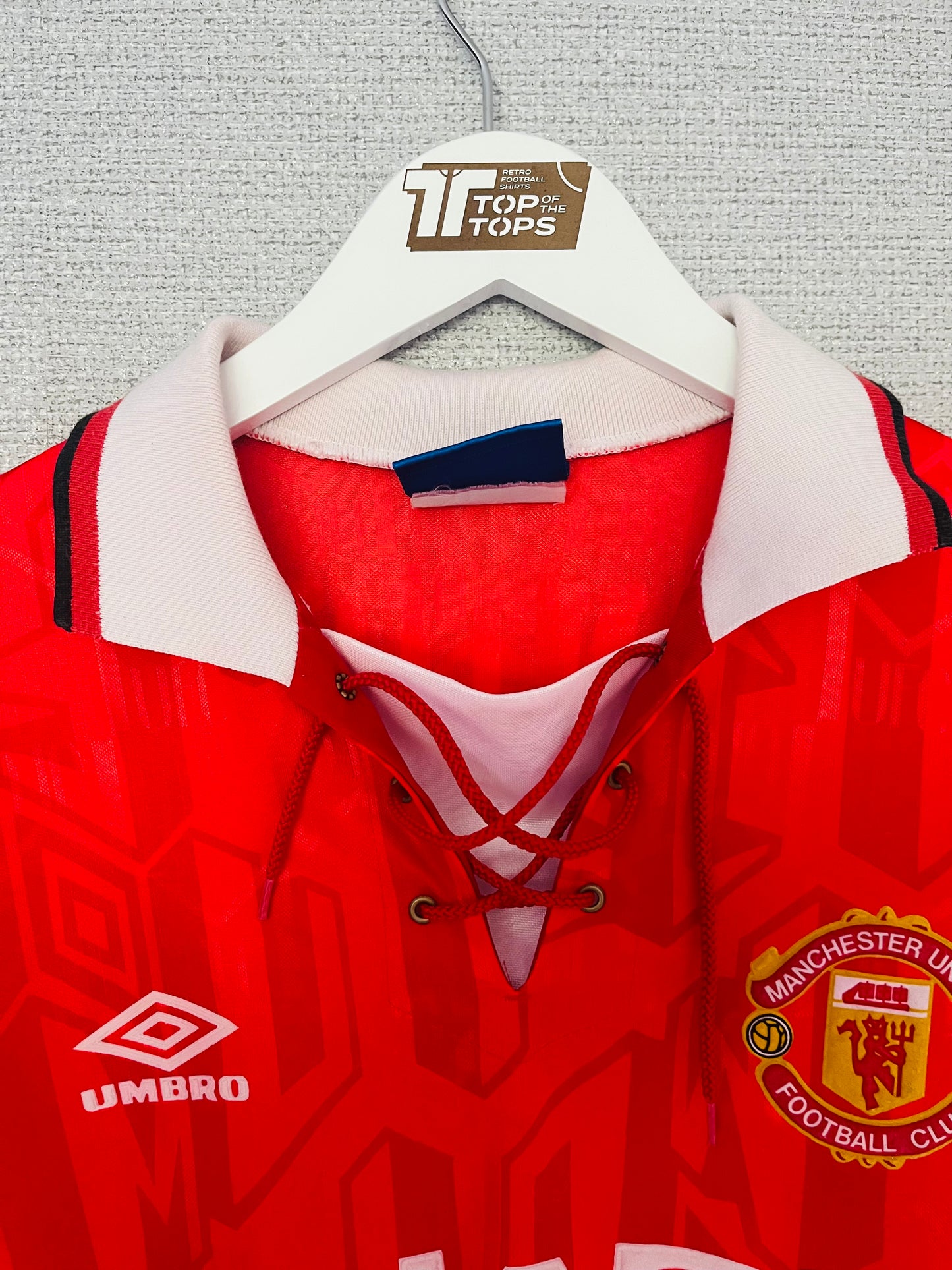 Manchester United home football shirt 1992/94 Cantona XL