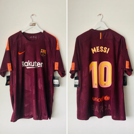 Barcelona third football shirt
2017/18 Messi XXL