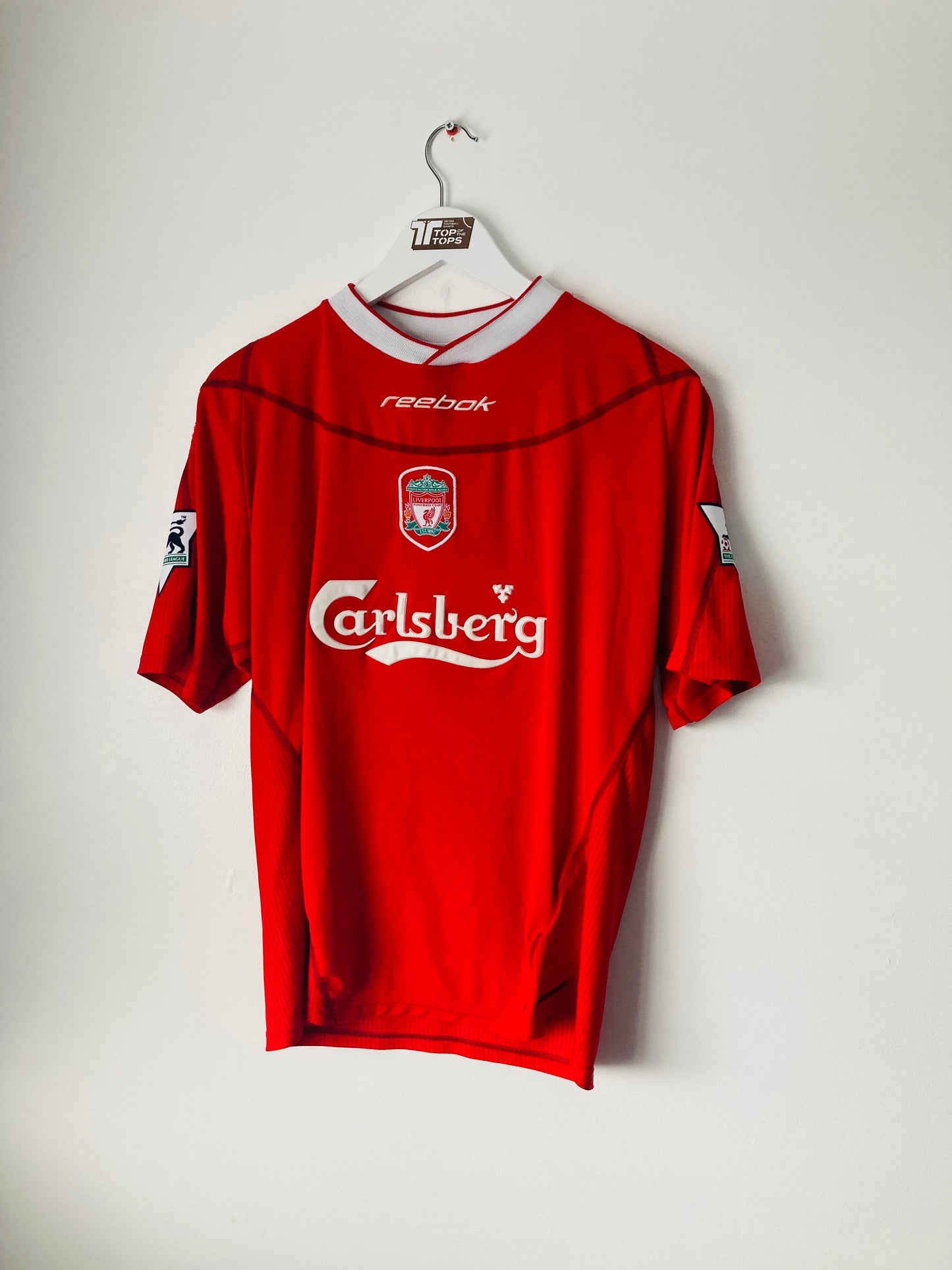 Liverpool home football shirt
2002/04 Baros Medium