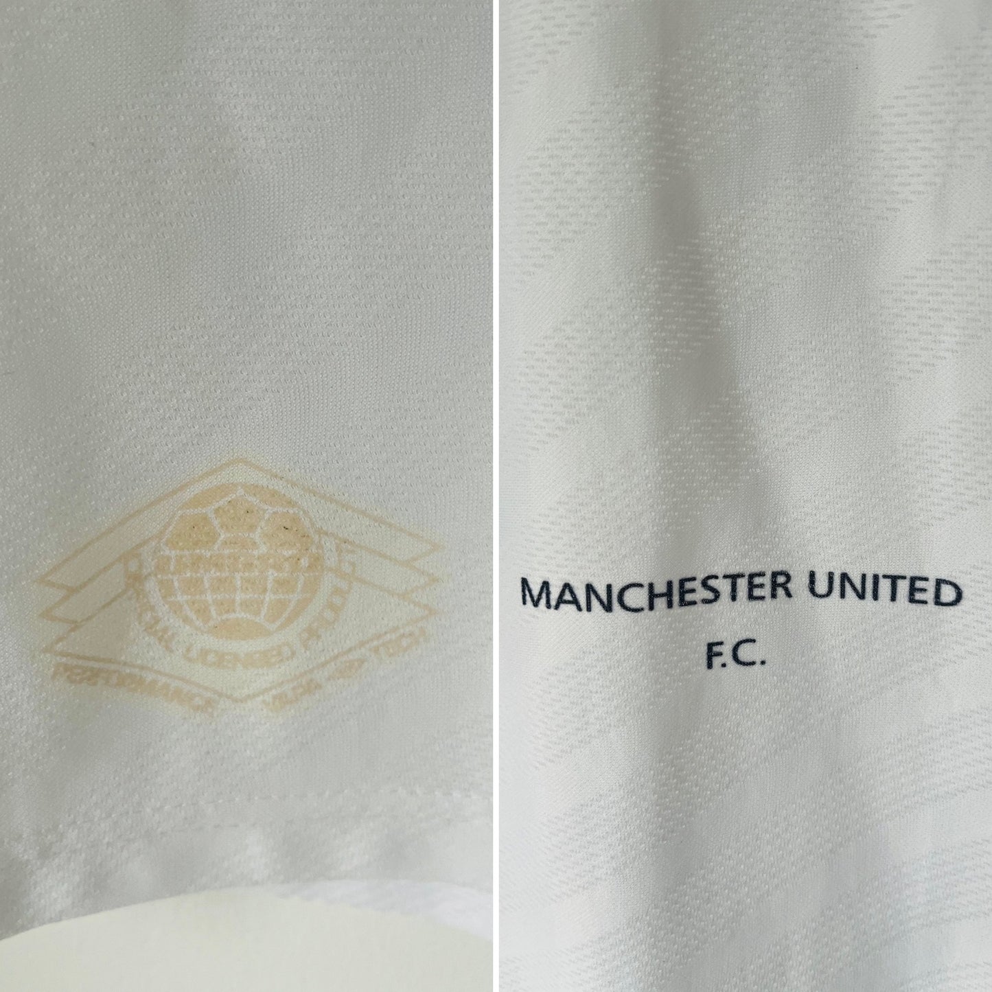 Manchester United away football shirt 1996/97 Cantona XL