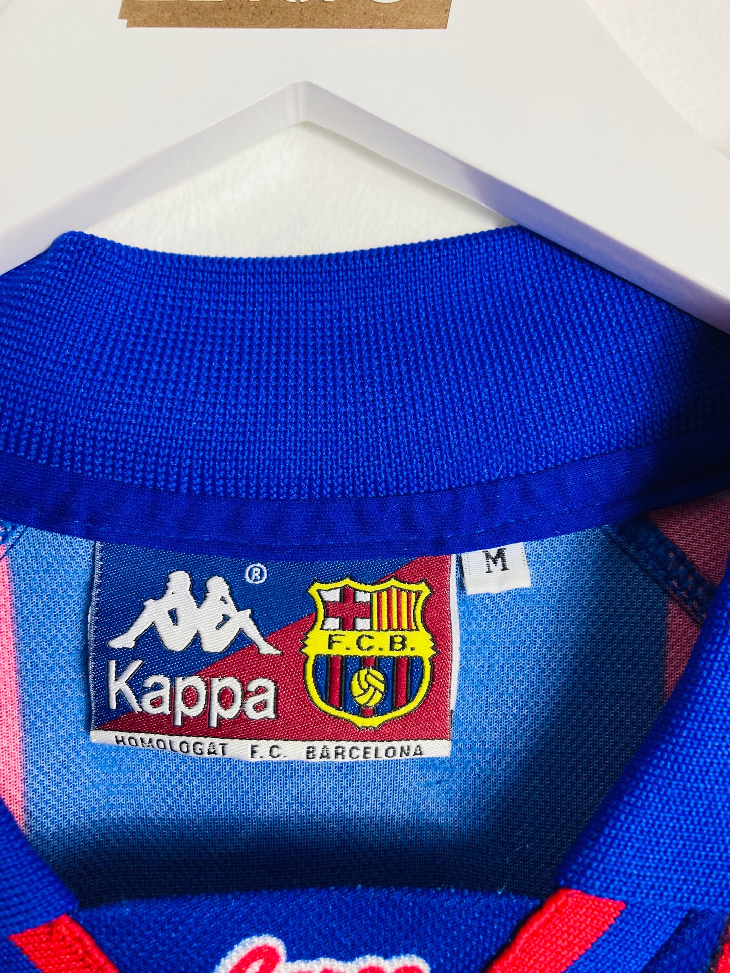 Barcelona home football shirt R9 1995/96 Medium