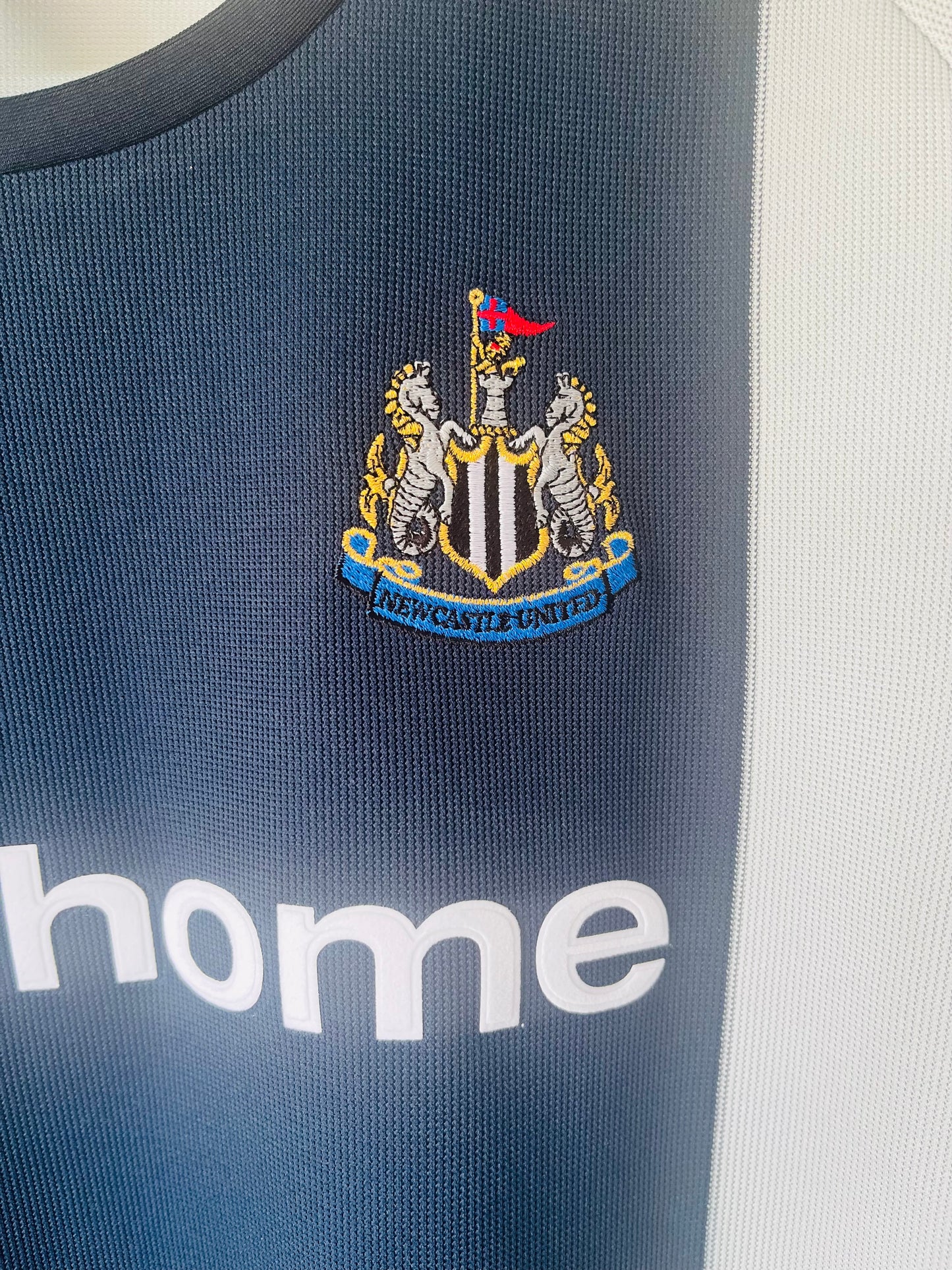 Newcastle United away football shirt 2002/03 Robert Large