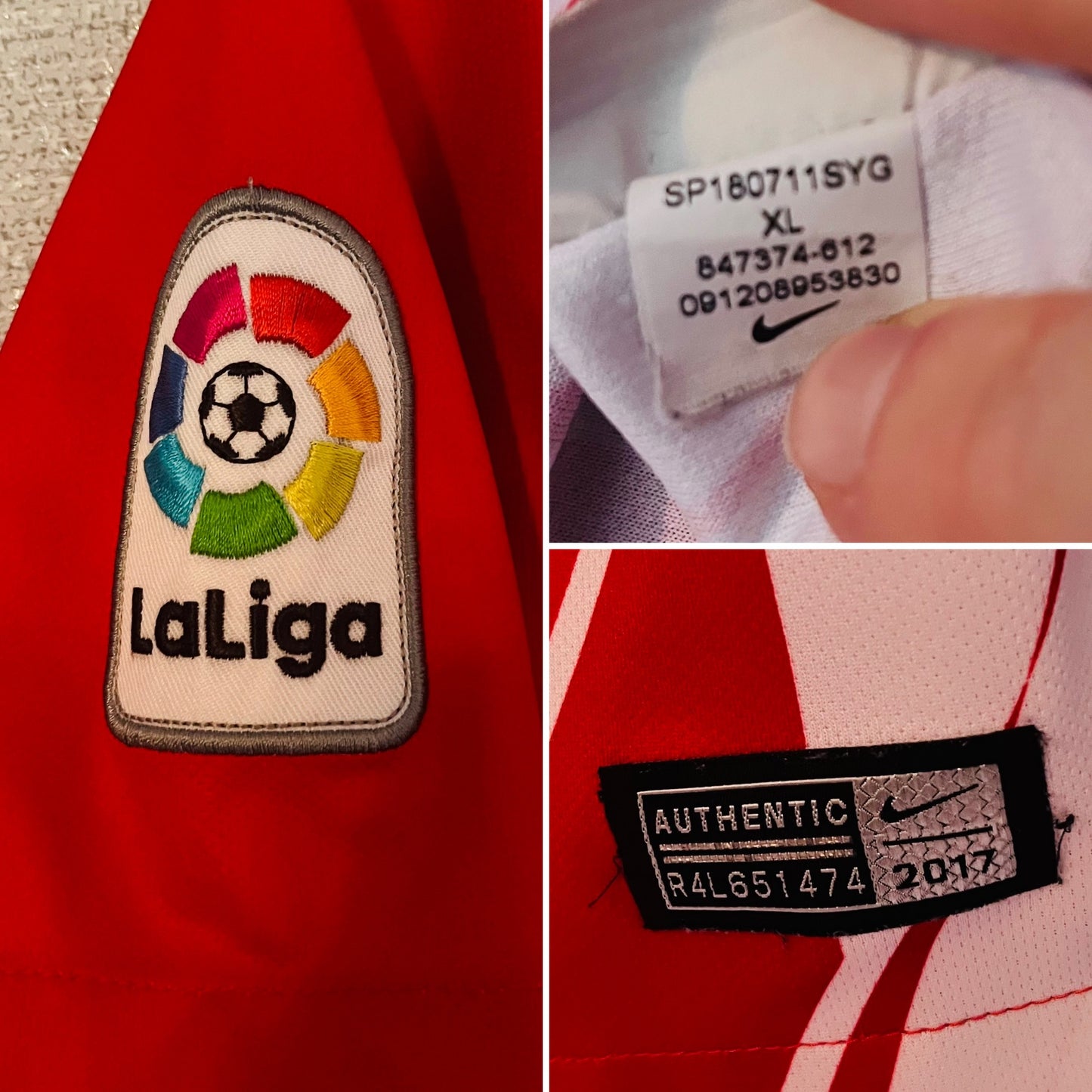 Atletico Madrid home football shirt 2017/18 Torres XL youths