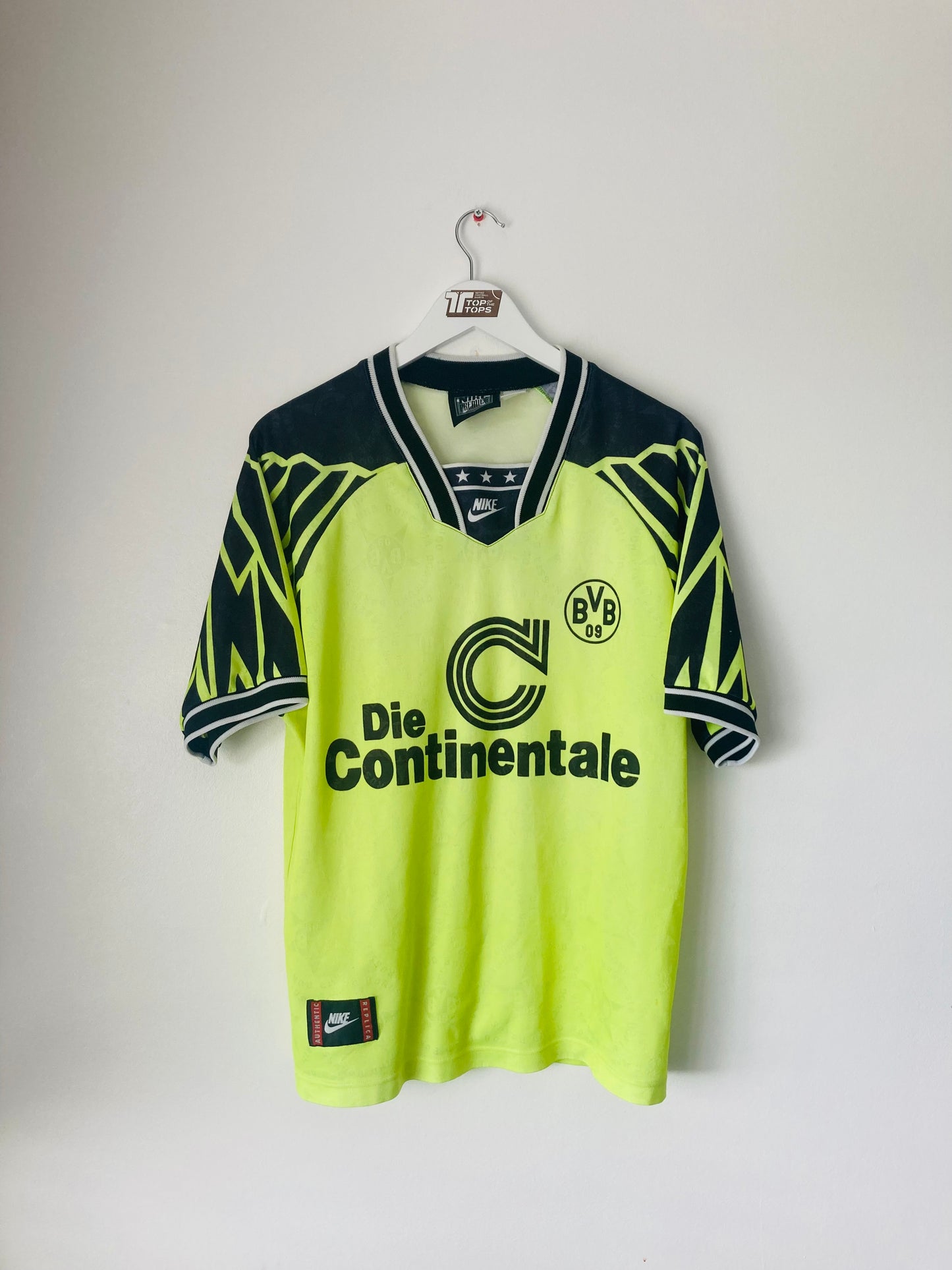 Borussia Dortmund home football shirt 1994/95 Medium
