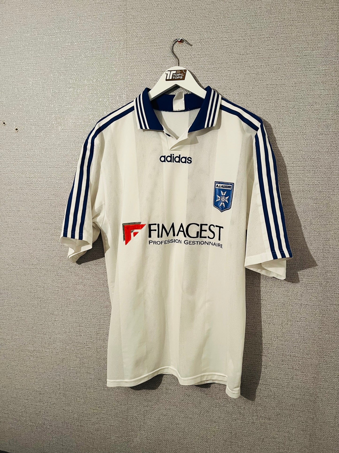 Auxerre home football shirt 1997/98 Large
